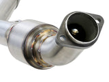 Mach Force-Xp X-Pipe 2-1/2 Inch 304 Stainless Steel w/ Cat & Resonator BMW M3 (E90/92/93) 08-13 V8-4.0L S65 aFe Power