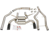 Mach Force-Xp 3 Inch to 2-1/2 Inch Stainless Steel Cat-Back Exhaust w/ Black Tip BMW 335i (E90/92) 11-13 L6-3.0L (t) N55 aFe Power