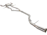 Mach Force-Xp 3 to 2-1/2 Inch Stainless Steel Cat-Back Exhaust Sys w/Polished Tip BMW 335i (E90/92) 11-13 L6-3.0L (t) N55 aFe Power