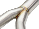 Mach Force-Xp 3 to 2-1/2 Inch Stainless Steel Cat-Back Exhaust Sys w/Polished Tip BMW 335i (E90/92) 11-13 L6-3.0L (t) N55 aFe Power