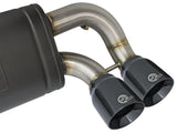 Mach Force-Xp Cat-Back Exhaust 3 to 2-1/2 Inch 304 S/S w/ Black Tips BMW M2 (F87) 16-18 L6-3.0L (t) N55 aFe Power