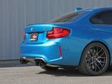 Mach Force-Xp Cat-Back Exhaust 3 to 2-1/2 Inch 304 S/S w/ Black Tips BMW M2 (F87) 16-18 L6-3.0L (t) N55 aFe Power