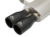 Mach Force-Xp Stainless Steel Cat-Back Exhaust System w/ Black Tip Mini Cooper S (F56/57) 15-24 L4-2.0L (t) B46 aFe Power
