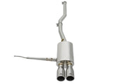 Mach Force-Xp Stainless Steel Cat-Back Exhaust System w/ Polished Tip Mini Cooper S (F56/57) 15-24 L4-2.0L (t) B46 aFe Power