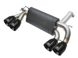 Mach Force-Xp 3 to 2-1/2 Inch Stainless Steel Axle-Back Exhaust System w/Black Tip BMW M2 (F87) 16-18 L6-3.0L (t) N55 aFe Power