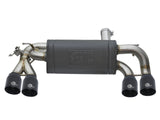 Mach Force-Xp 3 to 2-1/2 Inch Stainless Steel Axle-Back Exhaust System w/Black Tip BMW M2 (F87) 16-18 L6-3.0L (t) N55 aFe Power