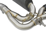 Mach Force-Xp 3 to 2-1/2 Inch Stainless Steel Axle-Back Exhaust System w/Black Tip BMW M2 (F87) 16-18 L6-3.0L (t) N55 aFe Power