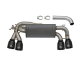 Mach Force-Xp 3 to 2-1/2 Inch Stainless Steel Axle-Back Exhaust System w/Black Tip BMW M2 (F87) 16-18 L6-3.0L (t) N55 aFe Power