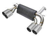 Mach Force-Xp 3 to 2-1/2 Inch 304 Stainless Steel Axle-Back Exhaust w/Polished Tip BMW M2 (F87) 16-18 L6-3.0L (t) N55 aFe Power