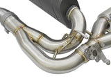 Mach Force-Xp 3 to 2-1/2 Inch 304 Stainless Steel Axle-Back Exhaust w/Polished Tip BMW M2 (F87) 16-18 L6-3.0L (t) N55 aFe Power