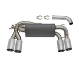 Mach Force-Xp 3 to 2-1/2 Inch 304 Stainless Steel Axle-Back Exhaust w/Polished Tip BMW M2 (F87) 16-18 L6-3.0L (t) N55 aFe Power