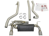 Mach Force-Xp Stainless Steel Cat-Back Exhaust System w/Polished Tips BMW 340i (F30) /440i (F32/33) 16-20 L6-3.0L (t) B58 aFe Power