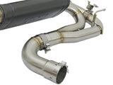 Mach Force-Xp Axle-Back Stainless Steel Exhaust System w/Black Tip BMW 340i (F30) /440i (F32/33) 16-20 L6-3.0L (t) B58 aFe Power