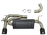 Mach Force-Xp Axle-Back Stainless Steel Exhaust System w/Black Tip BMW 340i (F30) /440i (F32/33) 16-20 L6-3.0L (t) B58 aFe Power