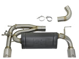 Mach Force-Xp Axle-Back Stainless Steel Exhaust System w/Polished Tips BMW 340i (F30) /440i (F32/33) 16-20 L6-3.0L (t) B58 aFe Power