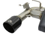 Mach Force-Xp Axle-Back Stainless Steel Exhaust System w/Black Tip BMW 335i (F30) 12-15 / 435i (F32/F33) 14-16 L6-3.0L (t) N55 aFe Power