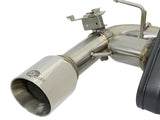 Mach Force-Xp Axle-Back Stainless Steel Exhaust System w/Polished Tips BMW 335i (F30) 12-15 / 435i (F32/F33) 14-16 L6-3.0L (t) N55 aFe Power
