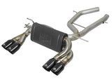 Mach Force-Xp 2-1/2 Inch Stainless Steel Axle Back Exhaust System w/ Black Tips BMW M3/M4 (F80/82/83) 15-20 L6-3.0L (tt) S55 aFe Power