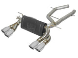 Mach Force-Xp 2-1/2 Inch Stainless Steel Axle Back Exhaust System w/ Polished Tips BMW M3/M4 (F80/82/83) 15-20 L6-3.0L (tt) S55 aFe Power