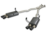 Mach Force-Xp 2-1/2 Inch 304 Stainless Steel Cat-Back Exhaust w/Black Tips BMW Z4 M (E85/86) 06-08 L6-3.2L S54 aFe Power