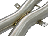 Mach Force-Xp 2-1/2 Inch 304 Stainless Steel Cat-Back Exhaust w/Black Tips BMW Z4 M (E85/86) 06-08 L6-3.2L S54 aFe Power