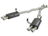 Mach Force-Xp 2-1/2 Inch 304 Stainless Steel Cat-Back Exhaust w/Polished Tips BMW Z4 M (E85/86) 06-08 L6-3.2L S54 aFe Power