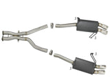 Mach Force-Xp 2-1/2 Inch 304 Stainless Steel Cat-Back Exhaust w/Polished Tips BMW Z4 M (E85/86) 06-08 L6-3.2L S54 aFe Power