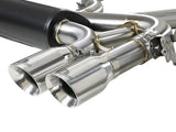 Mach Force-Xp 3-1/2 Inch 304 Stainless Steel Cat-Back Exhaust w/ Polished Tip BMW X5 M (F85) / X6 M (F86) 15-19 V8-4.4L (tt) S63 Moderate Sound Level aFe Power