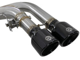 Mach Force-Xp 3-1/2 Inch 304 Stainless Steel Cat-Back Exhaust w/ Black Tip BMW X5 M (F85) / X6 M (F86) 15-19 V8-4.4L (tt) S63 aFe Power