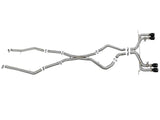 Mach Force-Xp 3-1/2 Inch 304 Stainless Steel Cat-Back Exhaust w/ Black Tip BMW X5 M (F85) / X6 M (F86) 15-19 V8-4.4L (tt) S63 aFe Power