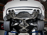 Mach Force-Xp 3-1/2 Inch 304 Stainless Steel Cat-Back Exhaust w/ Polished Tip BMW X5 M (F85) / X6 M (F86) 15-19 V8-4.4L (tt) S63 Aggressive Sound Level aFe Power