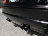 Mach Force-Xp 2-1/2 Inch 304 Stainless Steel Cat-Back Exhaust System w/ Black Tips BMW M3 (E46) 01-06 L6-3.2L S54 aFe Power