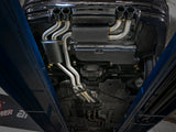 Mach Force-Xp 2-1/2 Inch 304 Stainless Steel Cat-Back Exhaust System w/ Black Tips BMW M3 (E46) 01-06 L6-3.2L S54 aFe Power