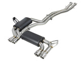 Mach Force-Xp 2-1/2 Inch 304 Stainless Steel Cat-Back Exhaust w/ Polished Tips BMW M3 (E46) 01-06 L6-3.2L S54 aFe Power