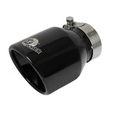 Mach Force-Xp 3 Inch to 2-1/2 Inch 304 Stainless Steel Cat-Back Exhaust Black BMW M235i (F22/23) 14-16 L6-3.0L (t) N55 aFe Power