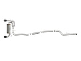 Mach Force-Xp 3 Inch to 2-1/2 Inch 304 Stainless Steel Cat-Back Exhaust Black BMW M235i (F22/23) 14-16 L6-3.0L (t) N55 aFe Power