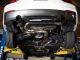 Mach Force-Xp 3 Inch to 2-1/2 Inch 304 Stainless Steel Axle-Back Exhaust Polished BMW M235i (F22/23) 14-16 L6-3.0L (t) N55 aFe Power