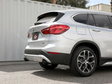 Mach Force-Xp 3 to 2-1/2 Inch Stainless Steel Axle-Back Exhaust w/Black Tip BMW X1 (F48) 15-22 L4-2.0L (t) aFe Power