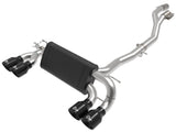 Mach Force-Xp 3 to 2-1/2 Inch Stainless Steel Cat-Back Exhaust System w/Black Tip BMW M2 Competition (F87) 19-21 L6-3.0L (tt) S55 aFe Power