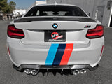 Mach Force-Xp 3 to 2-1/2 Inch 304 Stainless Steel Cat-Back Exhaust w/Polished Tip BMW M2 Competition (F87) 19-21 L6-3.0L (tt) S55 aFe Power