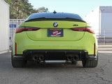 Mach Force-Xp 3 Inch to 2-1/2 Inch Stainless Steel Cat-Back Exhaust System Carbon BMW M3/M4 (G80/82) 21-26 L6-3.0L (tt) S58 aFe Power