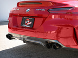 Mach Force-Xp 3 Inch to 2-1/2 Inch 304 Stainless Steel Cat-Back Exhaust Black BMW Z4 M40i (G29) 19-26 L6-3.0L (t) B58 aFe Power