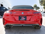 Mach Force-Xp 3 Inch to 2-1/2 Inch 304 Stainless Steel Cat-Back Exhaust Black BMW Z4 M40i (G29) 19-26 L6-3.0L (t) B58 aFe Power