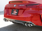 Mach Force-Xp 3 Inch to 2-1/2 Inch 304 Stainless Steel Cat-Back Exhaust Polished BMW Z4 M40i (G29) 19-26 L6-3.0L (t) B58 aFe Power