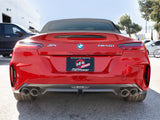 Mach Force-Xp 3 Inch to 2-1/2 Inch 304 Stainless Steel Cat-Back Exhaust Polished BMW Z4 M40i (G29) 19-26 L6-3.0L (t) B58 aFe Power