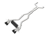 Mach Force-Xp Cat-Back Exhaust 3 to 2-1/2 Inch 304 S/S w/ Black Tips BMW M2 (G87) 23-26 L6-3.0L (tt) S58 aFe Power
