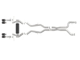 Mach Force-Xp 3 Inch to 2-1/2 Inch Stainless Steel Cat-Back Exhaust System Carbon BMW M2 (G87) 23-26 L6-3.0L (tt) S58 aFe Power