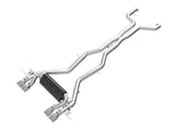 Mach Force-Xp Cat-Back Exhaust 3 to 2-1/2 Inch 304 S/S w/ Polished Tips BMW M2 (G87) 23-26 L6-3.0L (tt) S58 aFe Power
