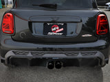Mach Force-Xp 3 Inch to 2-1/2 Inch Stainless Steel Cat-Back Exhaust System Black Mini Cooper S 14-24/Cooper S Jcw Hardtop 15-24 L4-2.0L (t) 2-Door aFe Power