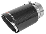 Mach Force-Xp 3 Inch to 2-1/2 Inch Stainless Steel Cat-Back Exhaust System Carbon Mini Cooper S 14-24/Cooper S Jcw Hardtop 15-24 L4-2.0L (t) 2-Door aFe Power